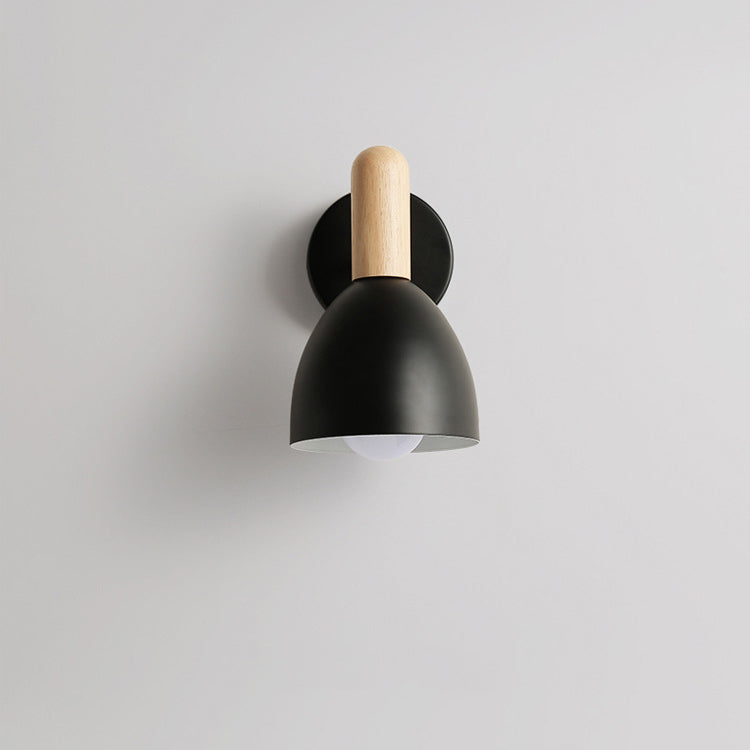 Macaroon Iron Cannonball Shape 1-Light Wall Sconce Lamp