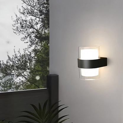Waterproof Round Square Plastic LED Wall Sconce Lamp