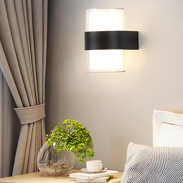 Waterproof Round Square Plastic LED Wall Sconce Lamp