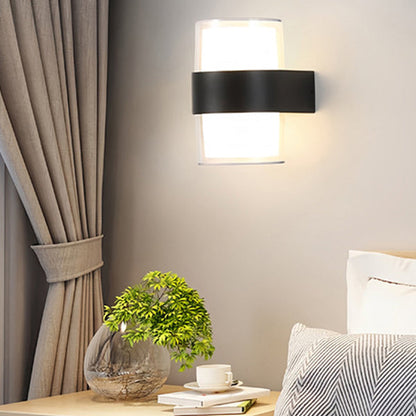 Waterproof Round Square Plastic LED Wall Sconce Lamp