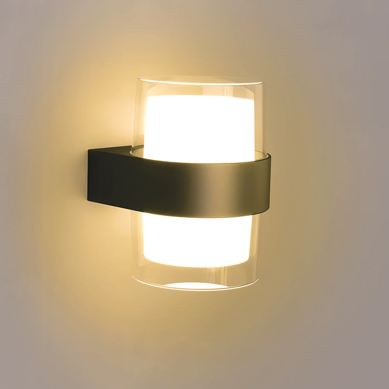 Waterproof Round Square Plastic LED Wall Sconce Lamp