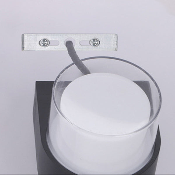Waterproof Round Square Plastic LED Wall Sconce Lamp