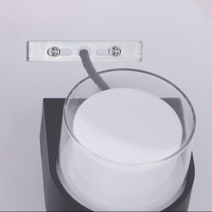 Waterproof Round Square Plastic LED Wall Sconce Lamp