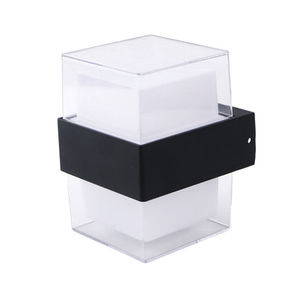 Waterproof Round Square Plastic LED Wall Sconce Lamp