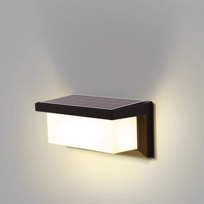 Rectangular Waterproof Aluminum LED Wall Sconce Lamp