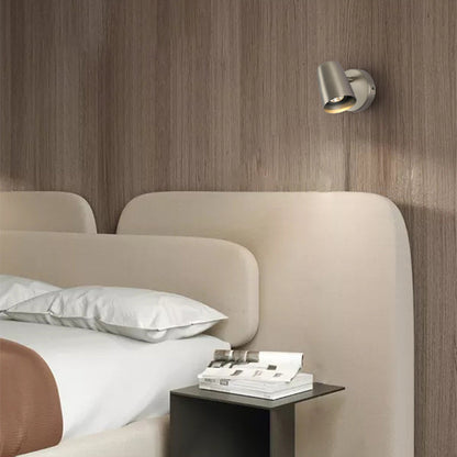 Adjustable Shape Round Base Iron 1-Light Wall Sconce Lamp