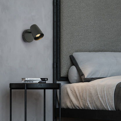 Adjustable Shape Round Base Iron 1-Light Wall Sconce Lamp