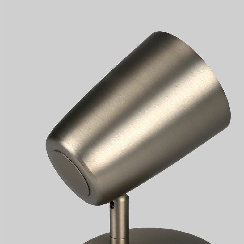 Adjustable Shape Round Base Iron 1-Light Wall Sconce Lamp