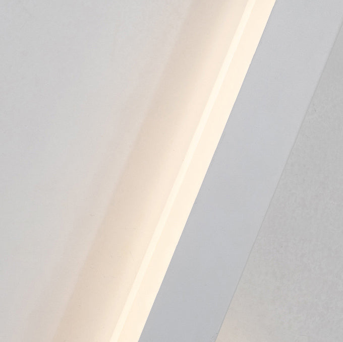 Double Long Strip Acrylic Iron LED Wall Sconce Lamp