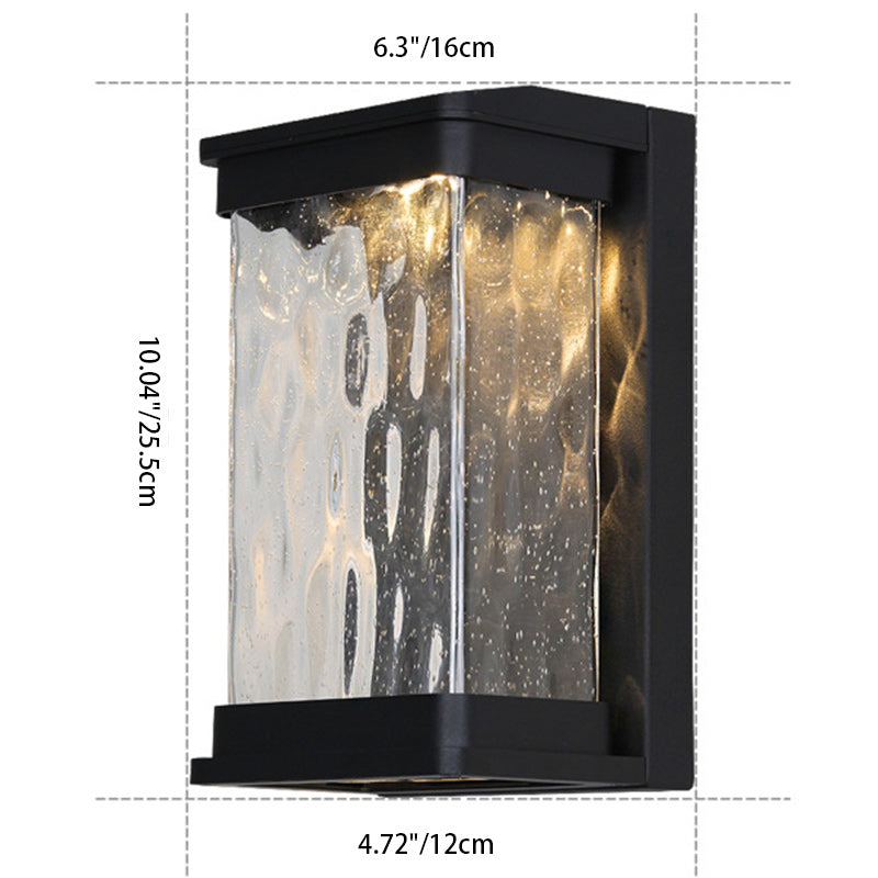 Scandinavian Bubble Aluminum Glass LED Wall Sconce Lamp