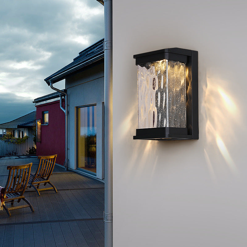 Scandinavian Bubble Aluminum Glass LED Wall Sconce Lamp