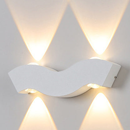 Waterproof Circle Aluminum LED Outdoor Wall Sconce Lamp