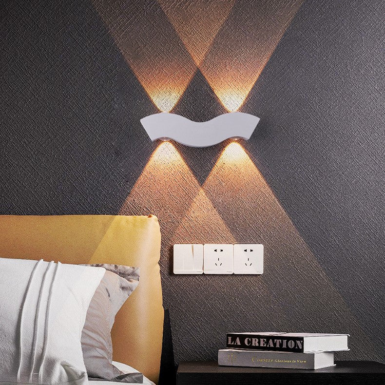 Waterproof Circle Aluminum LED Outdoor Wall Sconce Lamp