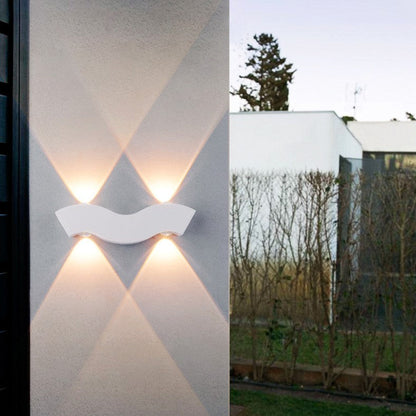 Waterproof Circle Aluminum LED Outdoor Wall Sconce Lamp