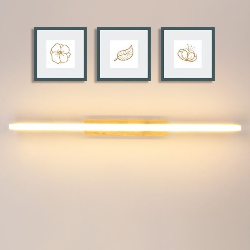 Scandinavian LED Vanity Light Mirror Front Wall Sconce Lamp