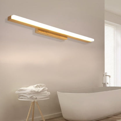 Scandinavian LED Vanity Light Mirror Front Wall Sconce Lamp