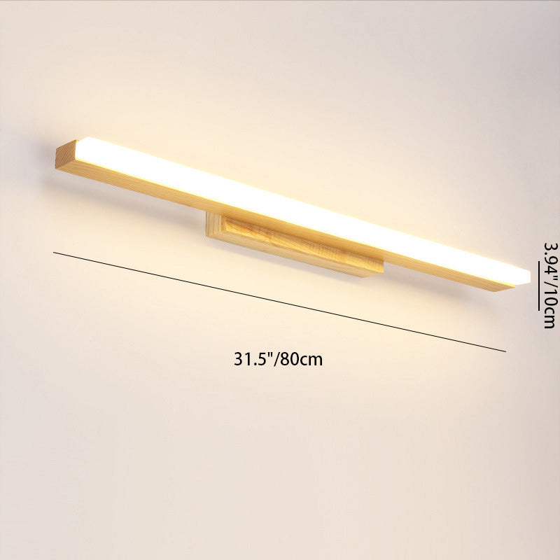 Scandinavian LED Vanity Light Mirror Front Wall Sconce Lamp