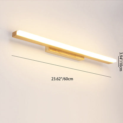 Scandinavian LED Vanity Light Mirror Front Wall Sconce Lamp