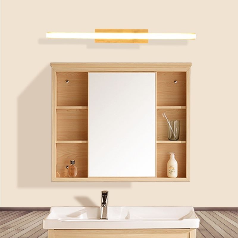 Scandinavian LED Vanity Light Mirror Front Wall Sconce Lamp