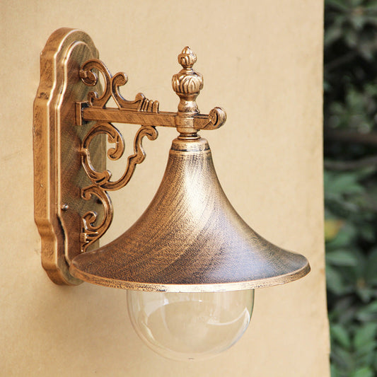 Waterproof Acrylic 1-Light Outdoor Wall Sconce Lamp