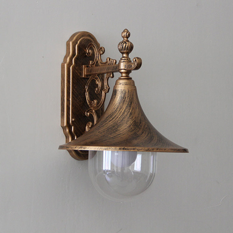 Waterproof Acrylic 1-Light Outdoor Wall Sconce Lamp
