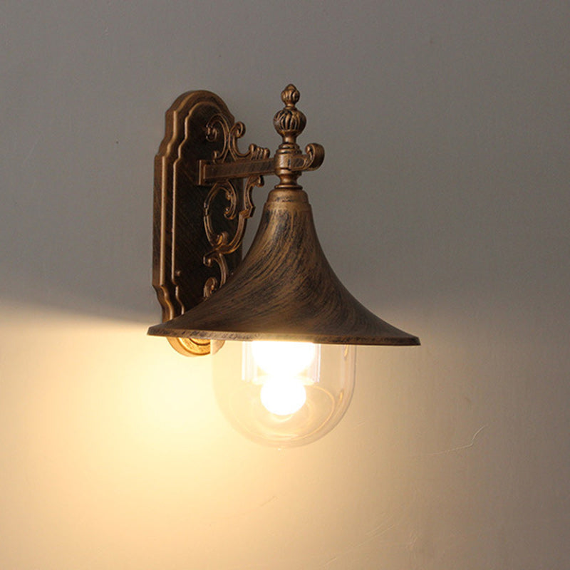 Waterproof Acrylic 1-Light Outdoor Wall Sconce Lamp