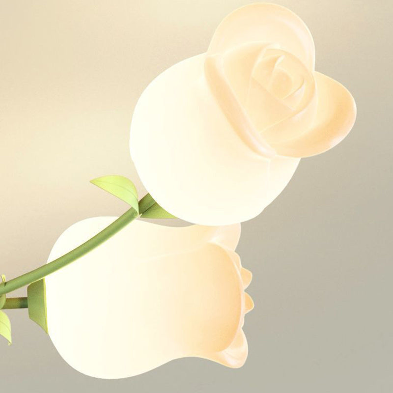 Contemporary PE Flower Ceiling Light
