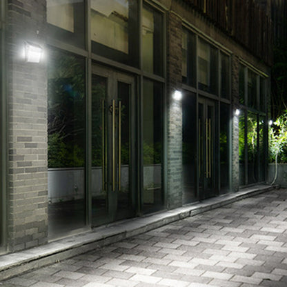 Solar Stainless Steel PC LED Outdoor Wall Sconce Lamp