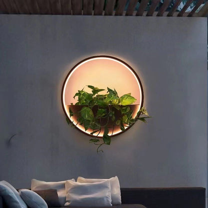 Scandinavian Steel Aluminum LED Outdoor Wall Sconce Lamp