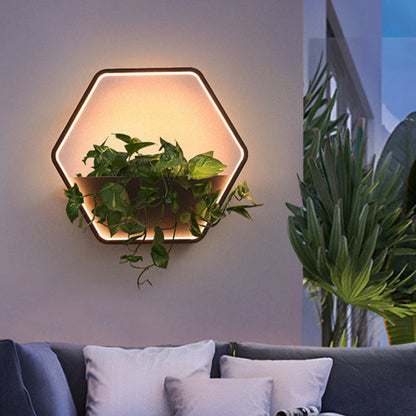 Scandinavian Steel Aluminum LED Outdoor Wall Sconce Lamp