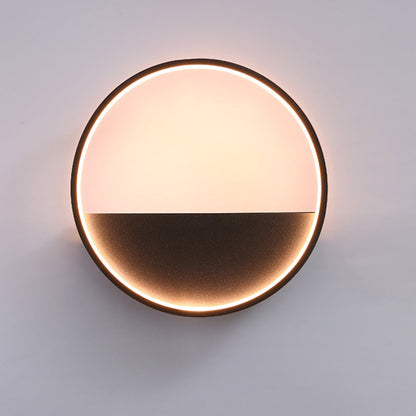 Scandinavian Steel Aluminum LED Outdoor Wall Sconce Lamp