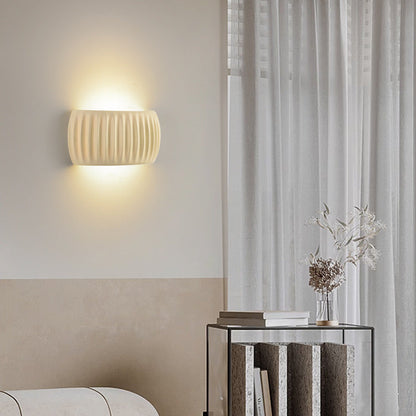 Scandinavian Pumpkin Resin Iron 2-Light Wall Sconce Lamp