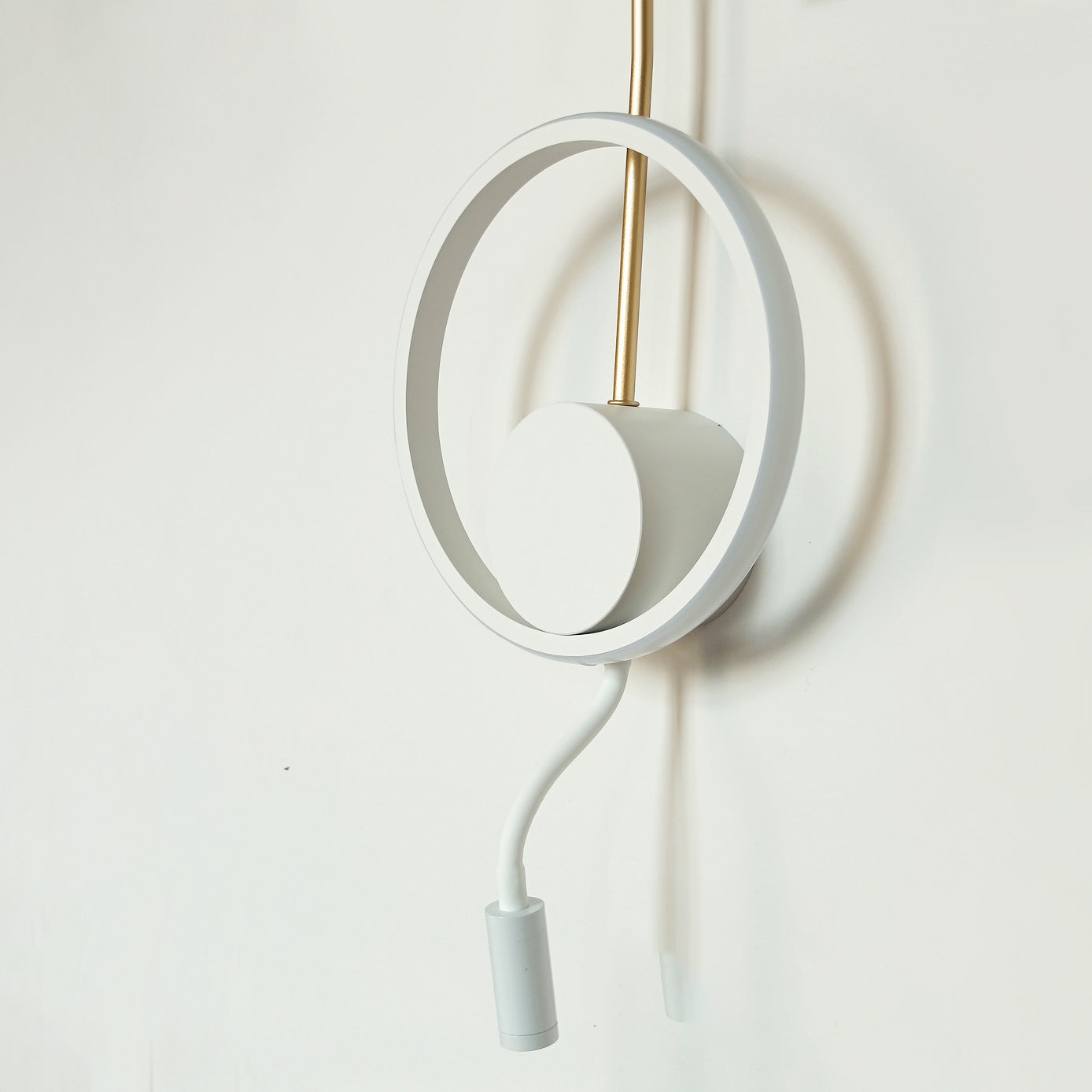 Scandinavian Iron Aluminum Acrylic LED Wall Sconce Lamp