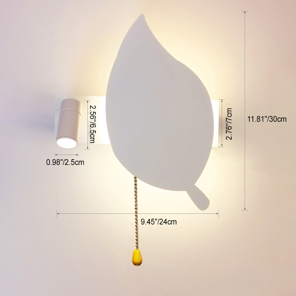 Scandinavian Iron Aluminum Acrylic LED Wall Sconce Lamp
