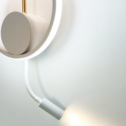 Scandinavian Iron Aluminum Acrylic LED Wall Sconce Lamp