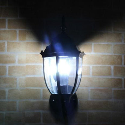 Waterproof Aluminum Glass 1-Light Wall Sconce Lamp