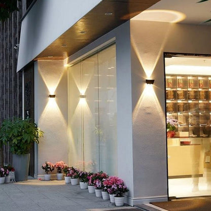 Waterproof Die-Cast Aluminum LED Outdoor Wall Sconce Lamp