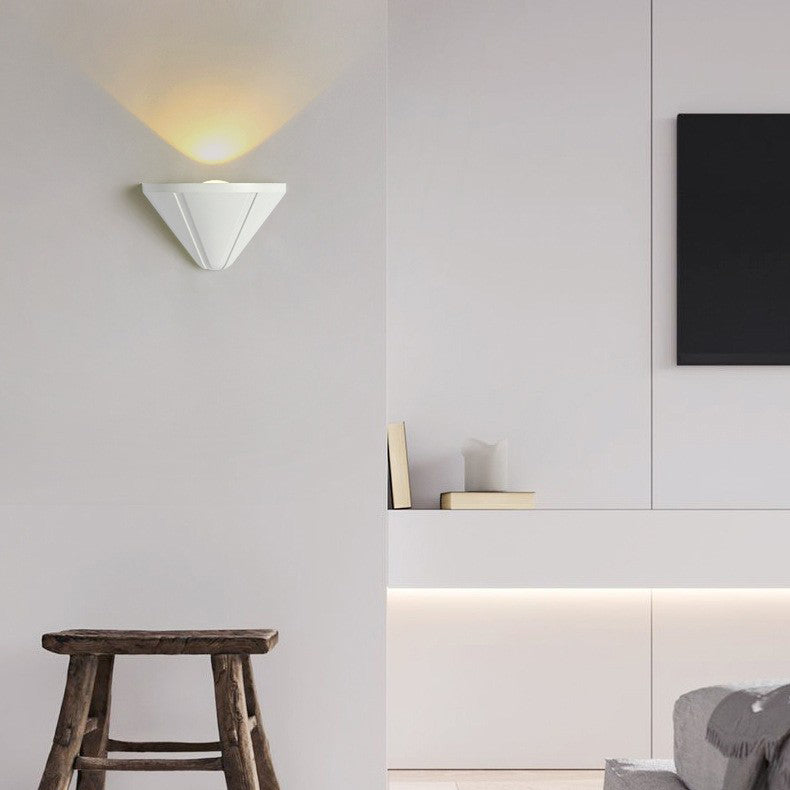 Waterproof Die-Cast Aluminum PC LED Wall Sconce Lamp