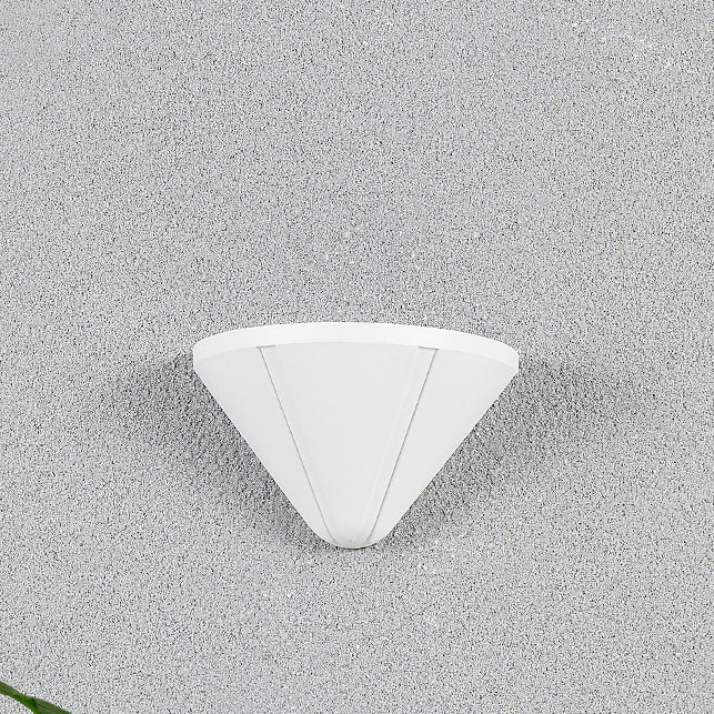 Waterproof Die-Cast Aluminum PC LED Wall Sconce Lamp