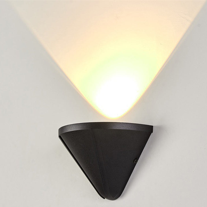 Waterproof Die-Cast Aluminum PC LED Wall Sconce Lamp
