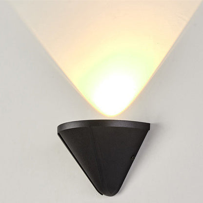 Waterproof Die-Cast Aluminum PC LED Wall Sconce Lamp