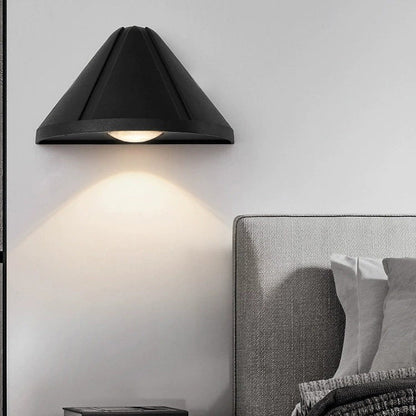 Waterproof Die-Cast Aluminum PC LED Wall Sconce Lamp
