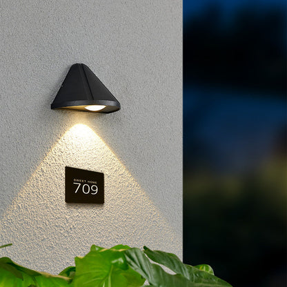 Waterproof Die-Cast Aluminum PC LED Wall Sconce Lamp