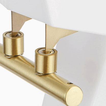 Scandinavian Platinized Metal Acrylic LED Wall Sconce Lamp