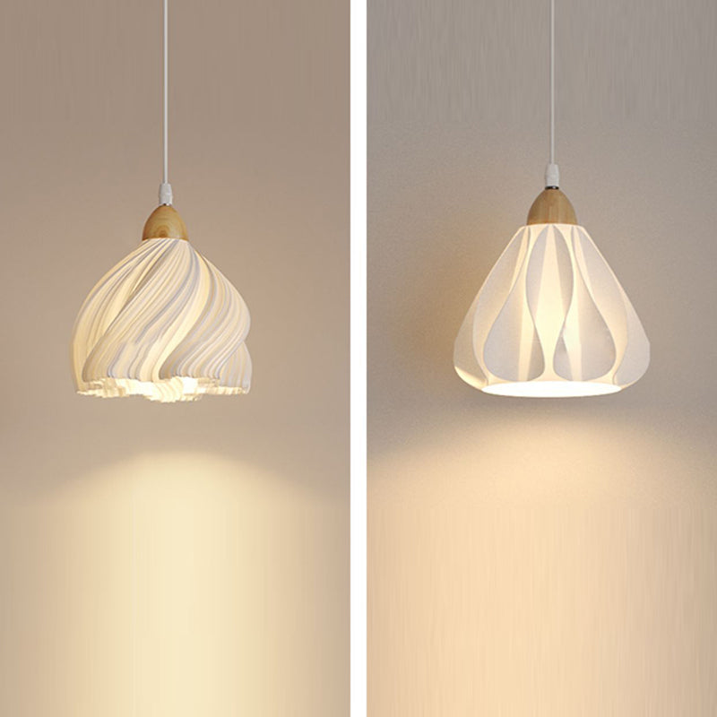 Scandinavian Disc Base Wood PLA 1-Light Wall Sconce Lamp
