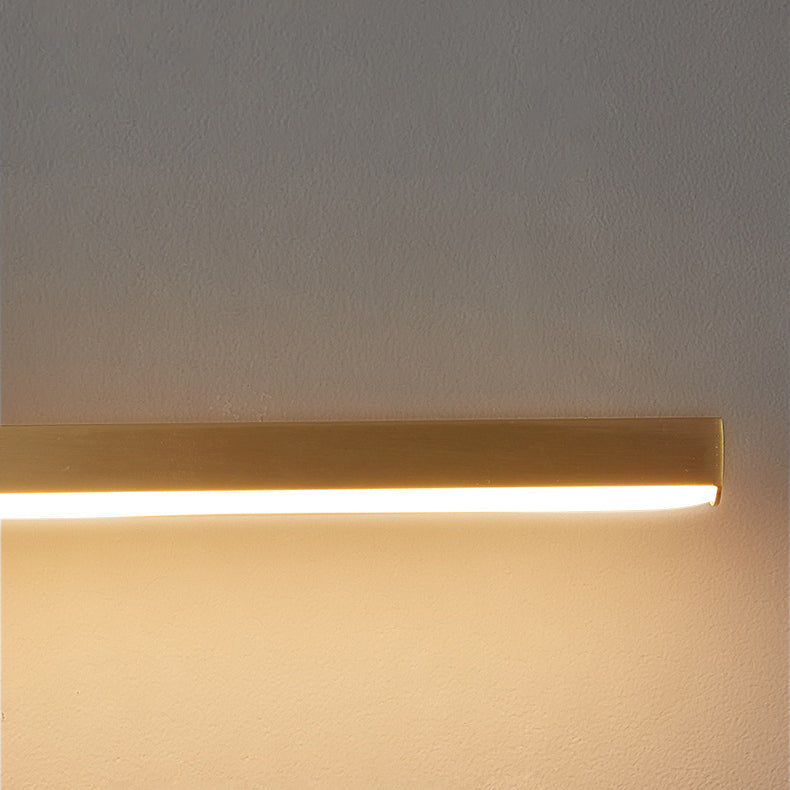Scandinavian Sitting Copper Acrylic LED Wall Sconce Lamp
