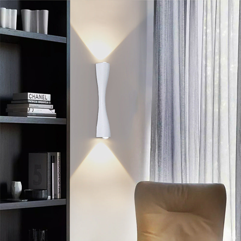 Scandinavian Dumbbell Aluminum LED Wall Sconce Lamp
