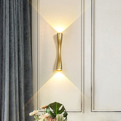 Scandinavian Dumbbell Aluminum LED Wall Sconce Lamp