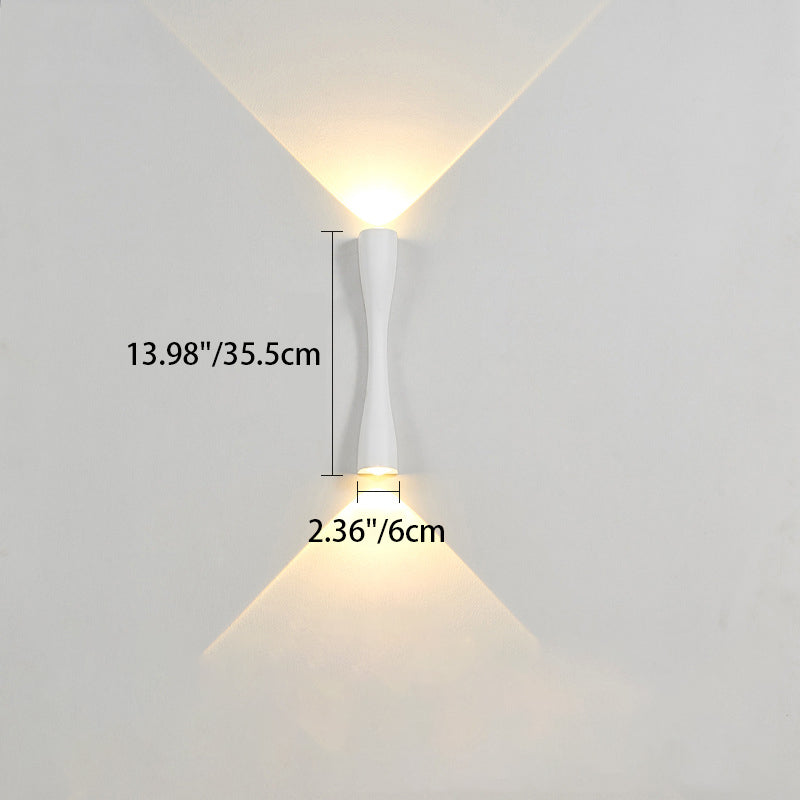 Scandinavian Dumbbell Aluminum LED Wall Sconce Lamp