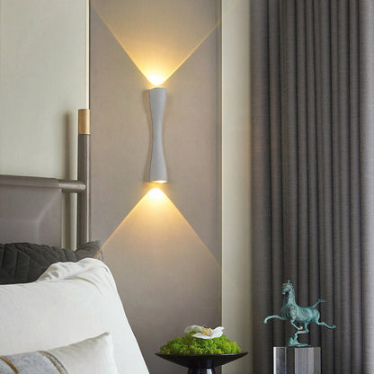 Scandinavian Dumbbell Aluminum LED Wall Sconce Lamp